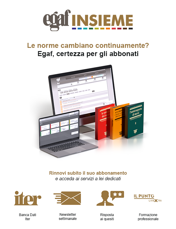 Rinnovi subito il suo abbonamento e acceda ai servizi a Lei dedicati